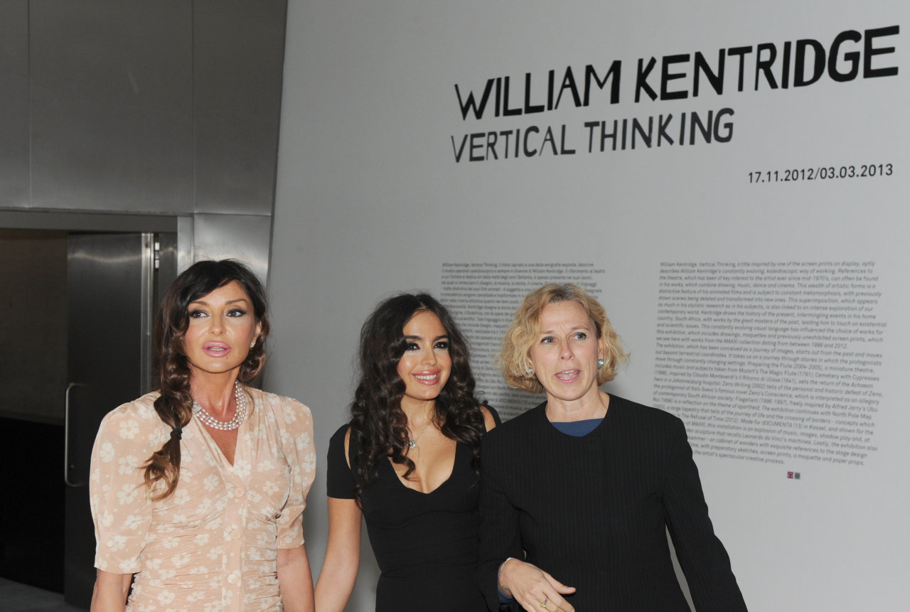 Azerbaijan's First Lady attends ‘Fly to Baku: Contemporary Art of Azerbaijan’ exhibition in Rome (PHOTO)