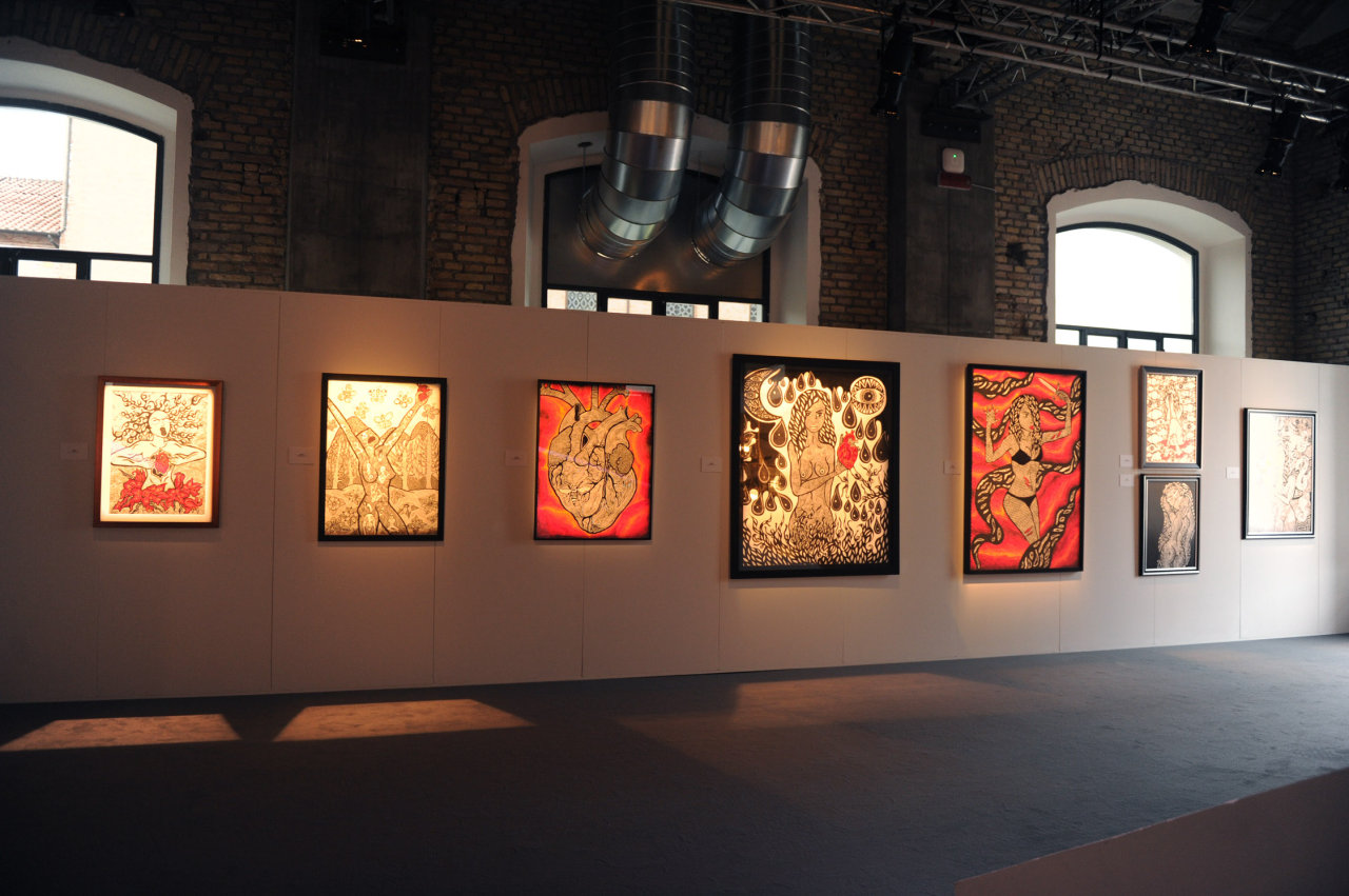 Azerbaijan's First Lady attends ‘Fly to Baku: Contemporary Art of Azerbaijan’ exhibition in Rome (PHOTO)