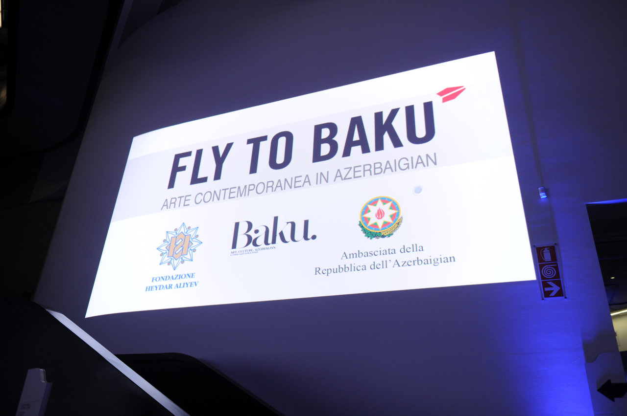 Azerbaijan's First Lady attends ‘Fly to Baku: Contemporary Art of Azerbaijan’ exhibition in Rome (PHOTO)