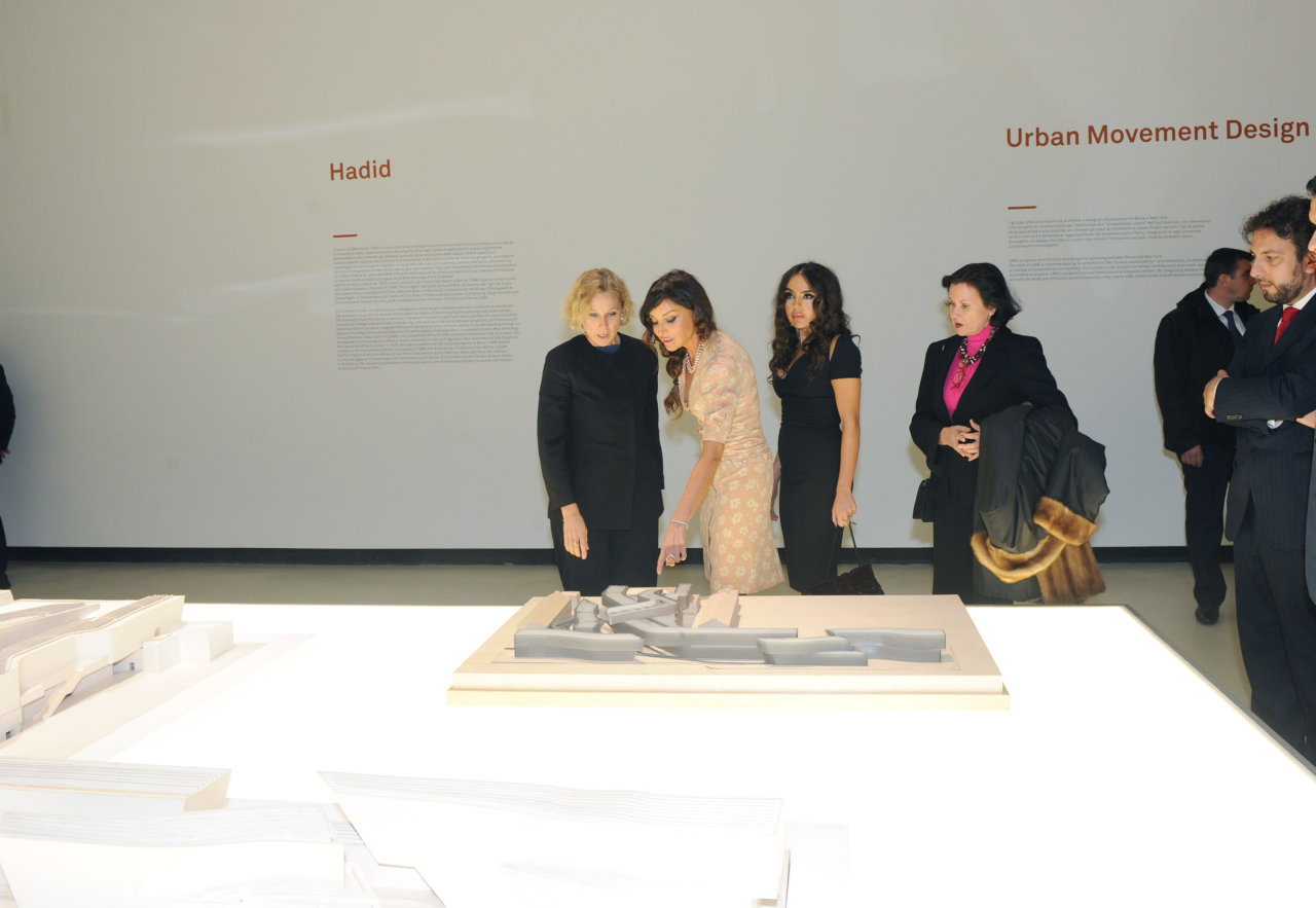 Azerbaijan's First Lady attends ‘Fly to Baku: Contemporary Art of Azerbaijan’ exhibition in Rome (PHOTO)