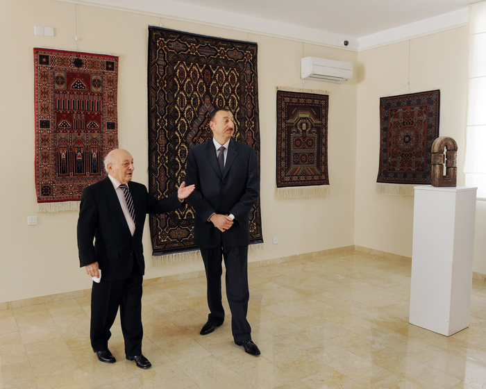 Azerbaijani President inspects new block of Azerbaijan State Academy of Fine Art (PHOTO)