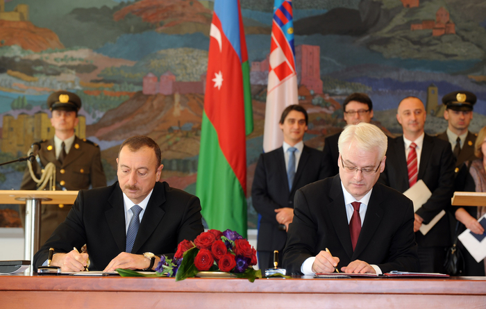 Azerbaijan, Croatia sign Zagreb Declaration on strategic partnership and friendly relations (PHOTO)