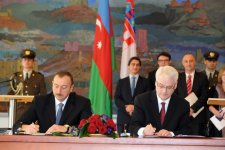 Azerbaijan, Croatia sign Zagreb Declaration on strategic partnership and friendly relations (PHOTO)