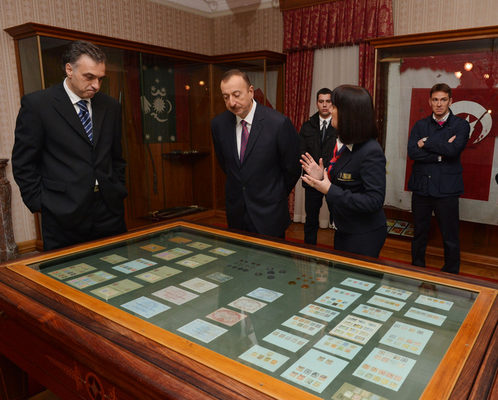 Azerbaijani President visits King Nikola's Museum in Cetinje, Montenegro (PHOTO)