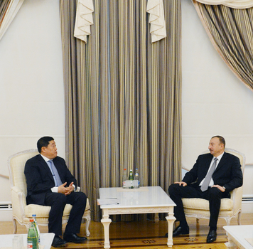 Azerbaijan's President receives ADB vice president