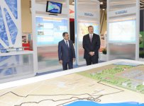 President Ilham Aliyev visits 1st Caspian International Aqua Technologies Exhibition and Forum “CATEF-2013” (PHOTO)
