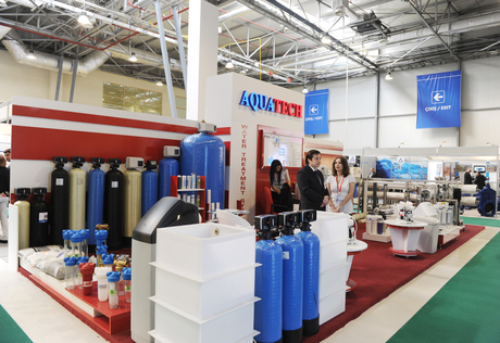 President Ilham Aliyev visits 1st Caspian International Aqua Technologies Exhibition and Forum “CATEF-2013” (PHOTO)