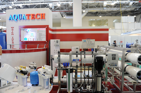 President Ilham Aliyev visits 1st Caspian International Aqua Technologies Exhibition and Forum “CATEF-2013” (PHOTO)