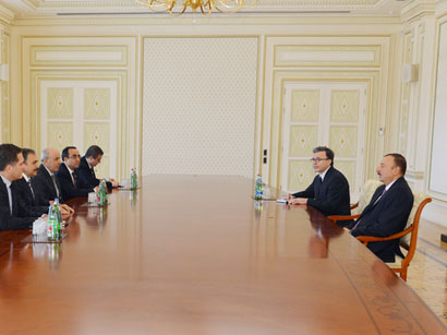 Azerbaijan`s President receives Turkish minister of forestry and water