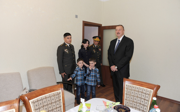 Azerbaijani President reviews reconstructed N military unit in Hajigabul region (PHOTO)