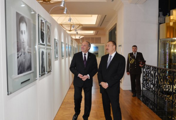 Latvian President visits Heydar Aliyev Foundation (PHOTO)