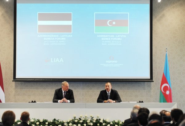 Baku hosts Azerbaijan-Latvia business forum (PHOTO)