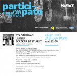 Master class by Russian art studio P.T.H. to be held in Baku within Participate Public Art Festival project