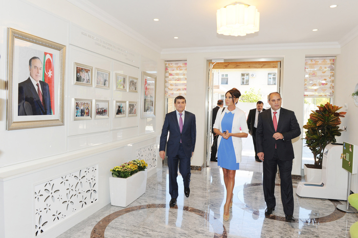 Azerbaijan`s first lady opens several facilities (PHOTO)