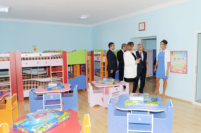 Azerbaijan`s first lady opens several facilities (PHOTO)