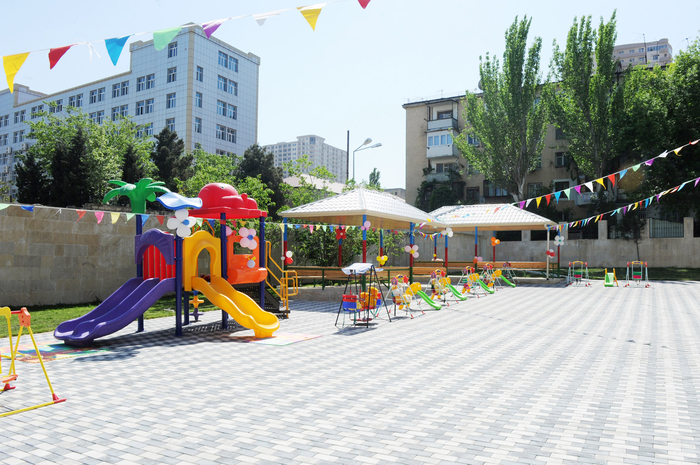 Azerbaijan`s first lady opens several facilities (PHOTO)
