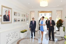 Azerbaijan`s first lady opens several facilities (PHOTO)