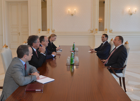 Azerbaijani President receives OSCE PA Special Representative on South Caucasus