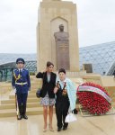 Azerbaijani President and his spouse attend Victory Day ceremony in Baku (PHOTO)