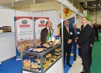 Azerbaijani President views 19th Azerbaijan International Exhibition of Food Industry and 7th Azerbaijan International Agriculture Exhibition  (PHOTO)