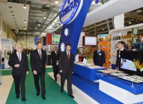 Azerbaijani President views 19th Azerbaijan International Exhibition of Food Industry and 7th Azerbaijan International Agriculture Exhibition  (PHOTO)
