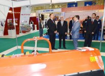 Azerbaijani President views 19th Azerbaijan International Exhibition of Food Industry and 7th Azerbaijan International Agriculture Exhibition  (PHOTO)
