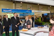 Azerbaijani President views 19th Azerbaijan International Exhibition of Food Industry and 7th Azerbaijan International Agriculture Exhibition  (PHOTO)