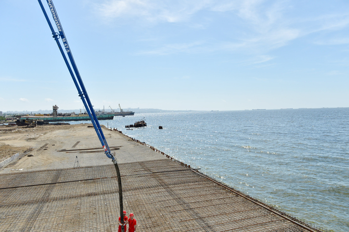 Ilham Aliyev attends ground-breaking ceremony of Baku White City Boulevard  (PHOTO)