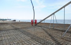 Ilham Aliyev attends ground-breaking ceremony of Baku White City Boulevard  (PHOTO)