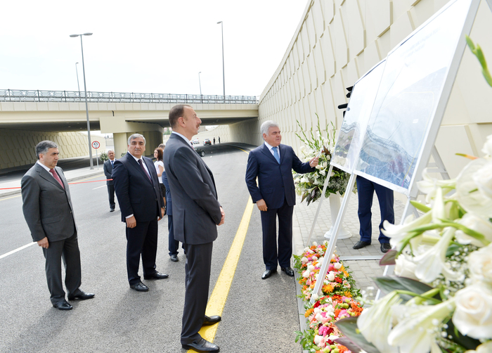 President Ilham Aliyev inaugurates Buzovna-Mardakan-Gala highway (PHOTO)