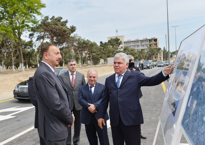 President Ilham Aliyev inaugurates Buzovna-Mardakan-Gala highway (PHOTO)