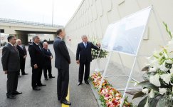 President Ilham Aliyev inaugurates Buzovna-Mardakan-Gala highway (PHOTO)