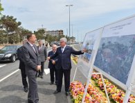 President Ilham Aliyev inaugurates Buzovna-Mardakan-Gala highway (PHOTO)