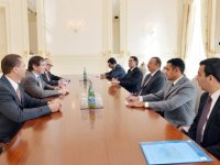 Azerbaijani President Ilham Aliyev receives PACE President