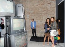 Azerbaijani First Lady participates in inauguration of modern art exhibition of Azerbaijan and neighbouring countries in Venice (PHOTO)