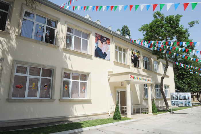 Azerbaijan`s First Lady inspects several facilities after reconstruction in Baku (PHOTO)