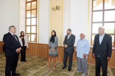 Azerbaijan`s First Lady inspects several facilities after reconstruction in Baku (PHOTO)