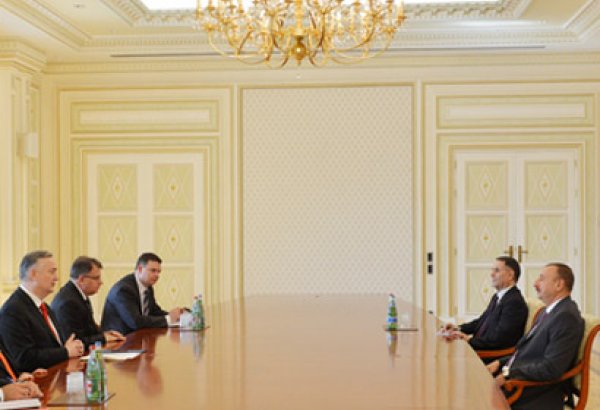 Azerbaijani President receives Bosnian FM