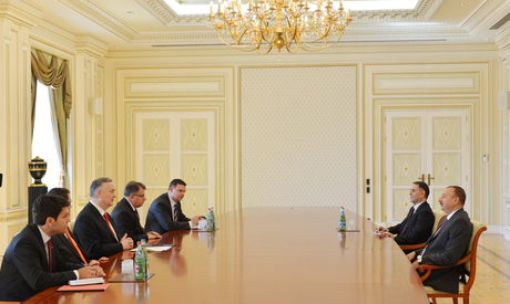 Azerbaijani President receives Bosnian FM