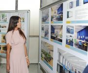 Azerbaijan`s First Lady Mehriban Aliyeva inspects reconstruction work at secondary school No 23 in Baku (PHOTO)