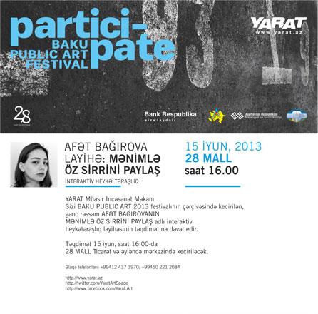 YARAT presents young Azerbaijani artist Afet Baghirova’s project