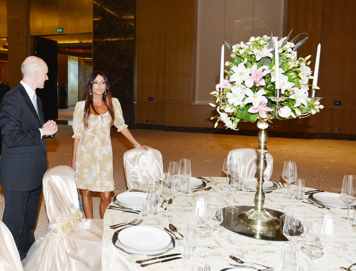 President Ilham Aliyev opens Fairmont Baku hotel at Flame Towers complex (PHOTO)