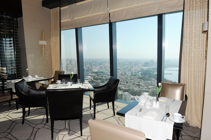 President Ilham Aliyev opens Fairmont Baku hotel at Flame Towers complex (PHOTO)