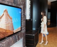 President Ilham Aliyev opens Fairmont Baku hotel at Flame Towers complex (PHOTO)