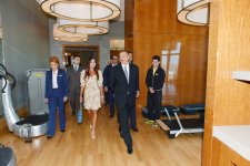 President Ilham Aliyev opens Fairmont Baku hotel at Flame Towers complex (PHOTO)