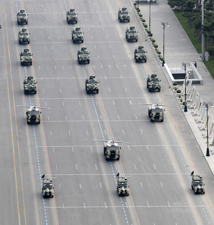 Military parade held in Baku (PHOTO)