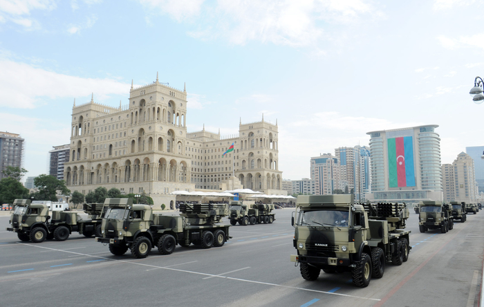 Military parade held in Baku (PHOTO)