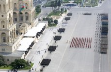 Military parade held in Baku (PHOTO)