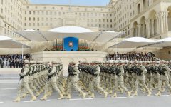 Military parade held in Baku (PHOTO)