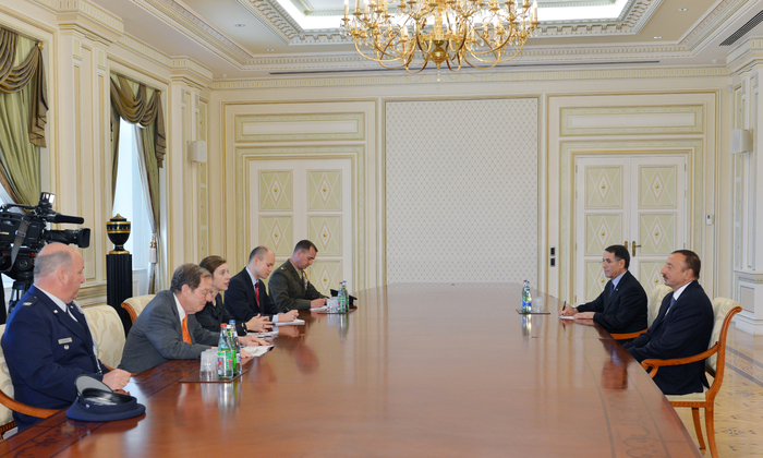 Azerbaijani President receives US Deputy Assistant Secretary of Defense for Russia, Ukraine and Eurasia